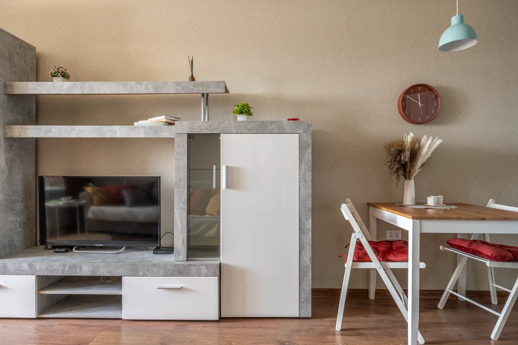 Студия с душой и видом на Дон из окна спальни