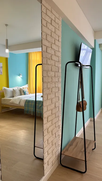 Студия Bayhouse в 2 минутах от метро Б.Момышулы для 2х гостей