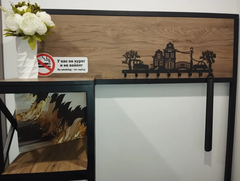 Двухэтажные апартаменты в центре, своя мангальная зона и тёплый гараж