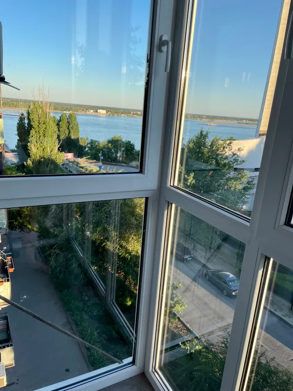 Студия Лофт Volga & Home с панорамным видом на музей Панораму и Волгу