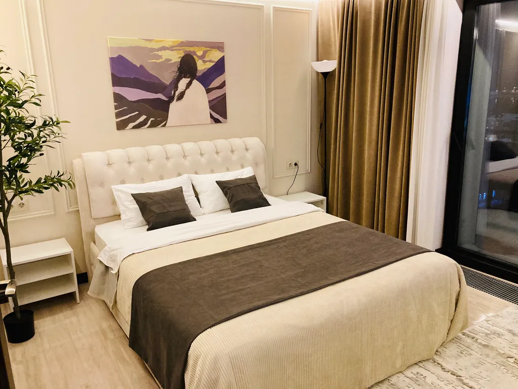 Апартаменты на уровне облаков с панорамным видом на город