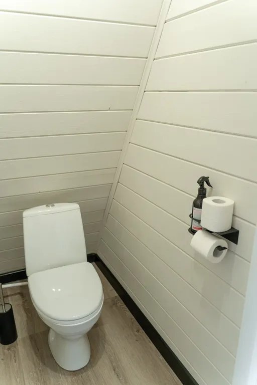 Домик А-фрейм с купелью