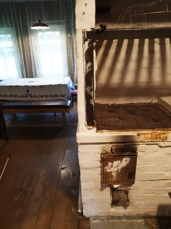 Домик в деревне вдали от цивилизации