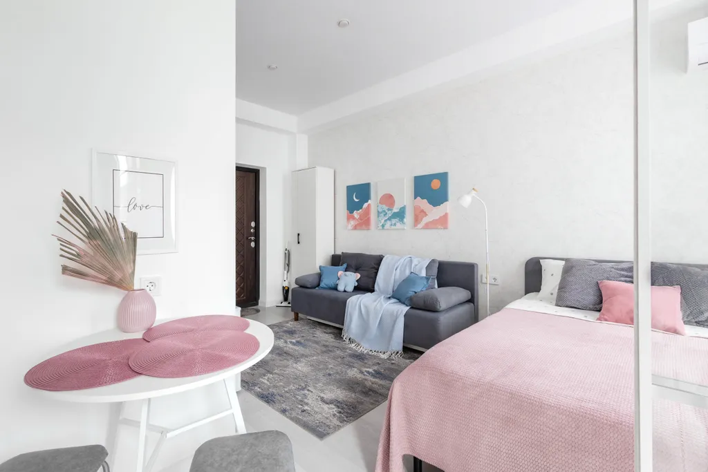 Квартира Квартира Свежая студия в уютном современном ЖК в Лазаревском — Лазаревское