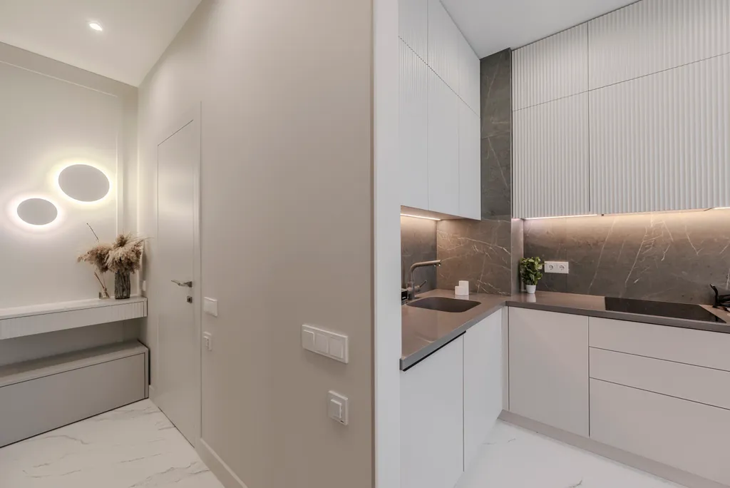 Стильная квартира в ЖК бизнес-класса с бассейном