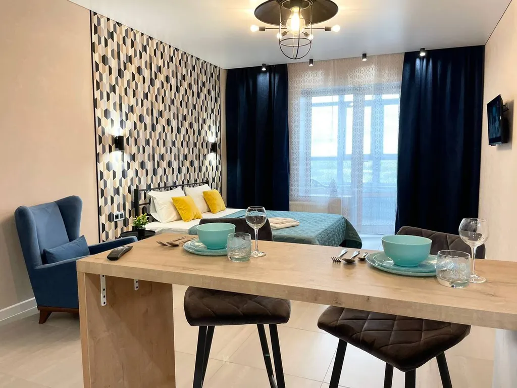 Апартаменты-студия в центре города