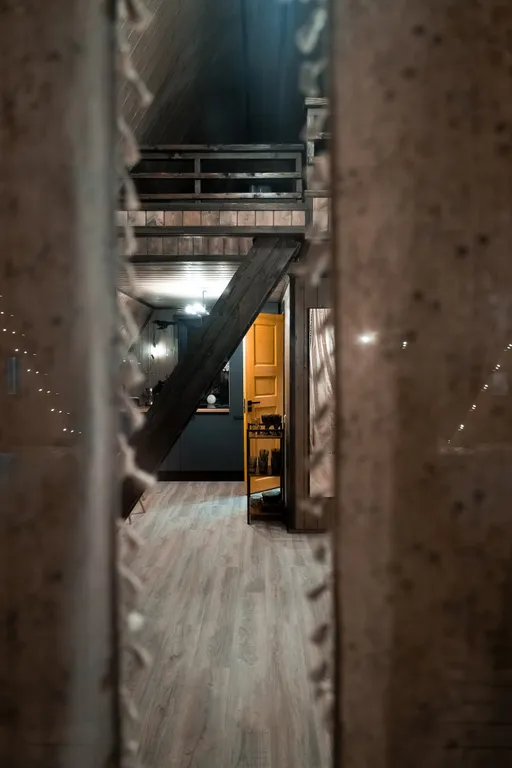 Дом А-Фрейм с террасой №3