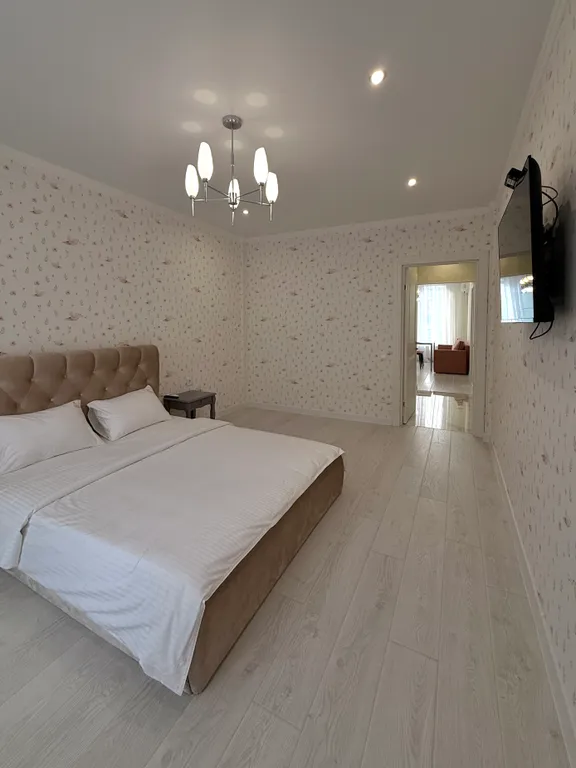 Уютная квартира в железноводске на 6 гостей в новом жк с видом на горы