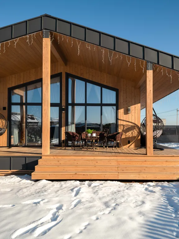 Загородный дом каштан