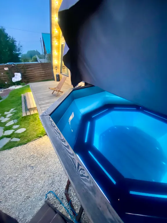 Уютный дом с баней и горячим банным чаном на озере Малый Кременкуль