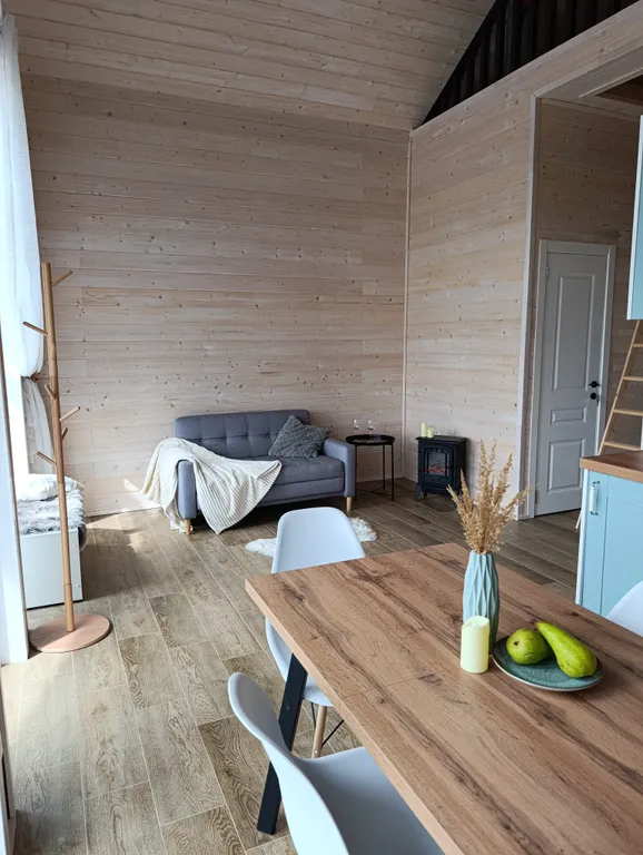 Коттедж Уютный новый 2-этажный дом в 10 минутах от моря + Автомобиль — аренда посуточно в Зеленоградск