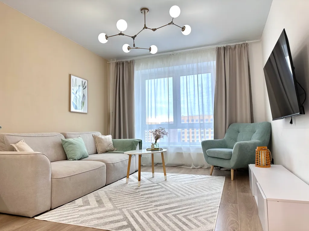 Светлая просторная квартира