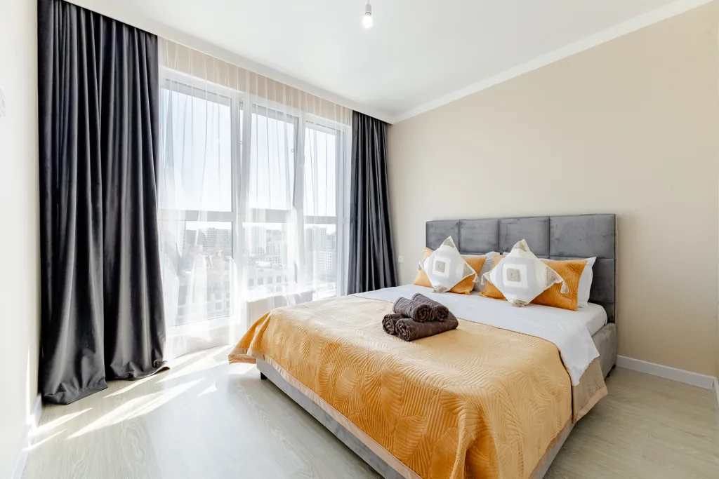 Квартира Красивые новые апартаменты в центре города — аренда посуточно в Астана (Нур-Султан)