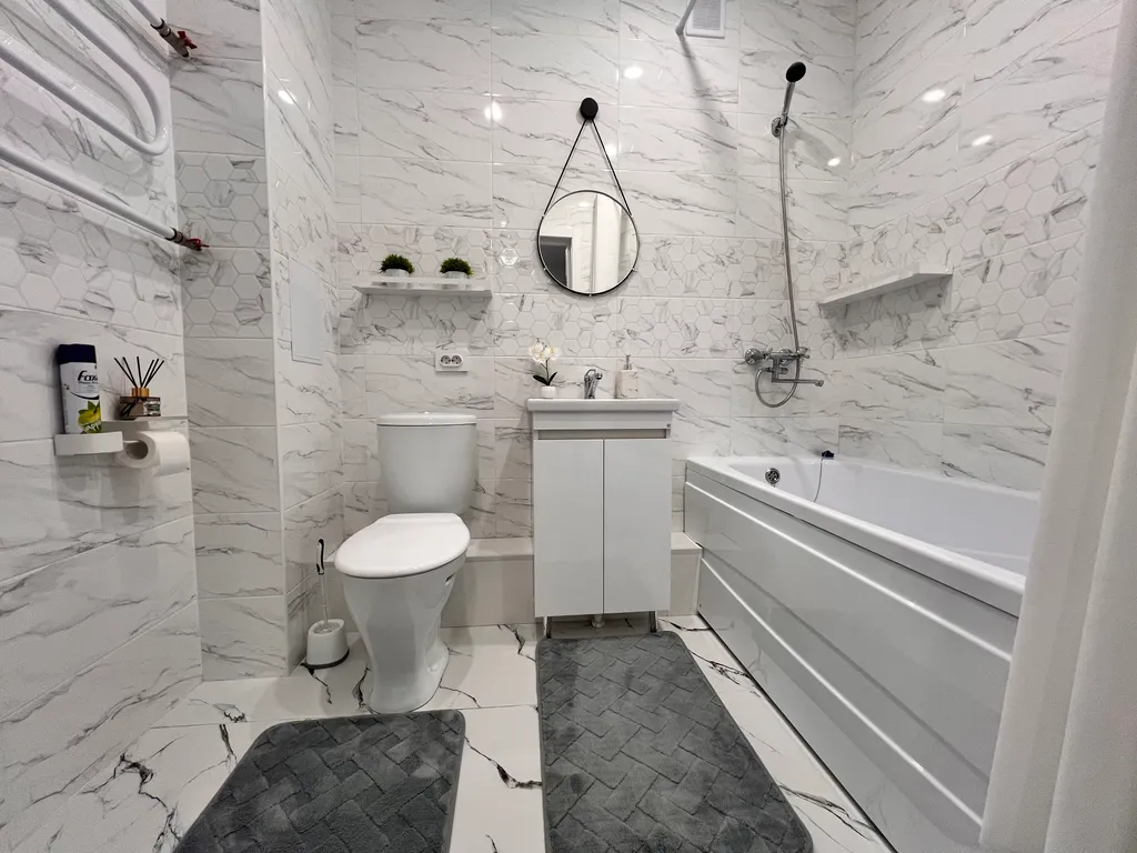 Уютная квартира со свежим ремонтом в новой части города