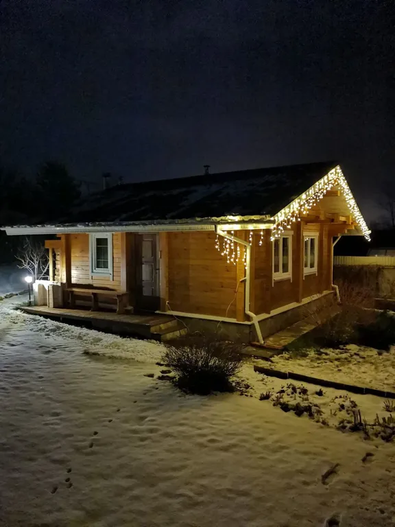 Деревянный домик с русской банькой в Большой Царевщине