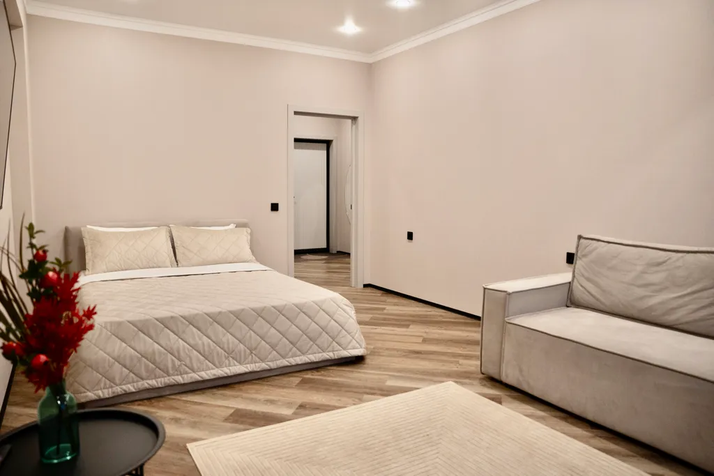 Уютные апартаменты у озера с видом на горы