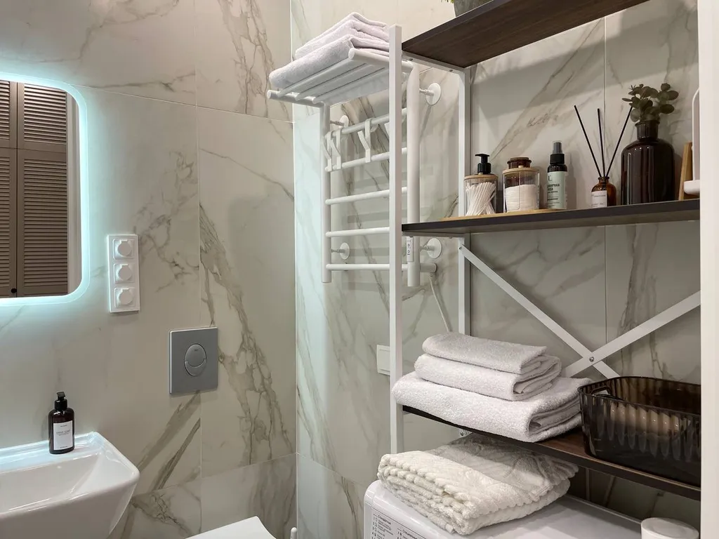 Апартаменты с видом на хвойный лес