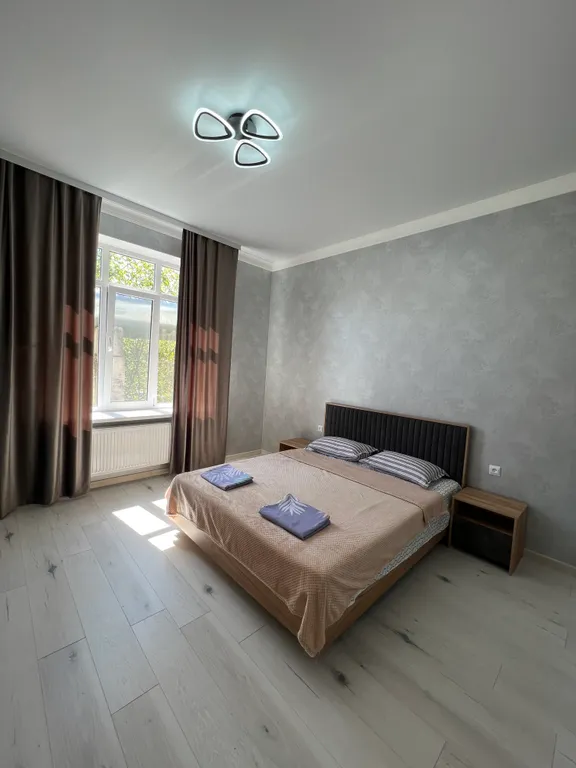 Уютная трёхкомнатная студийная квартира в тихом районе