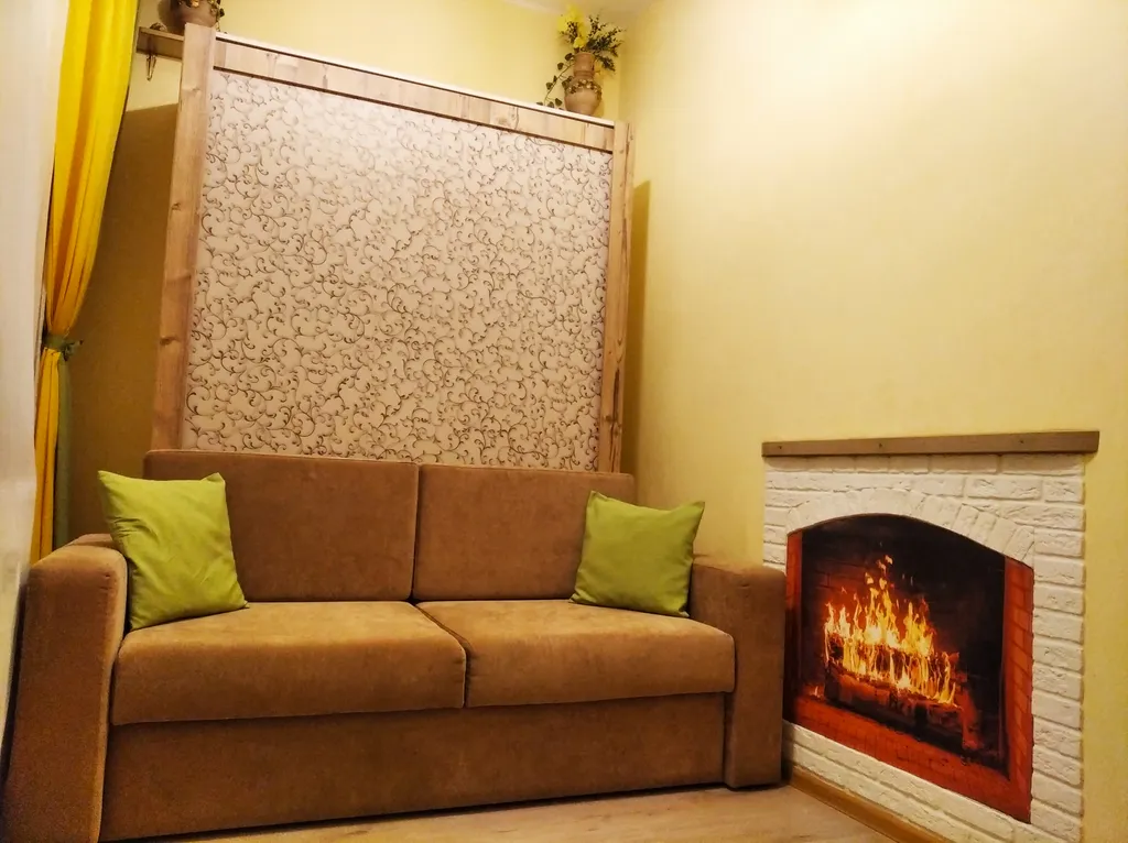 Светлая квартира у парка с рекой +