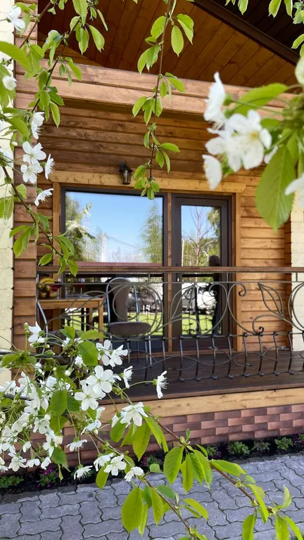 Новый уютный коттедж с баней на дровах