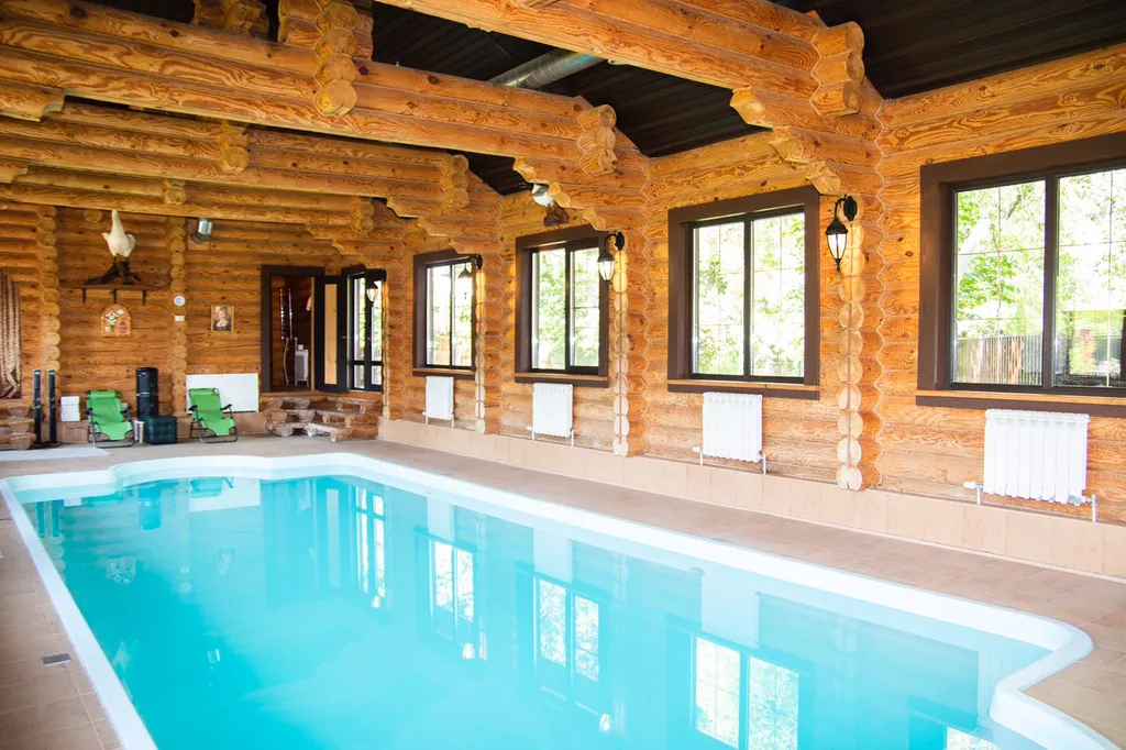 Коттедж Дом охотника с бассейном для приятного отдыха — аренда посуточно в Домодедово