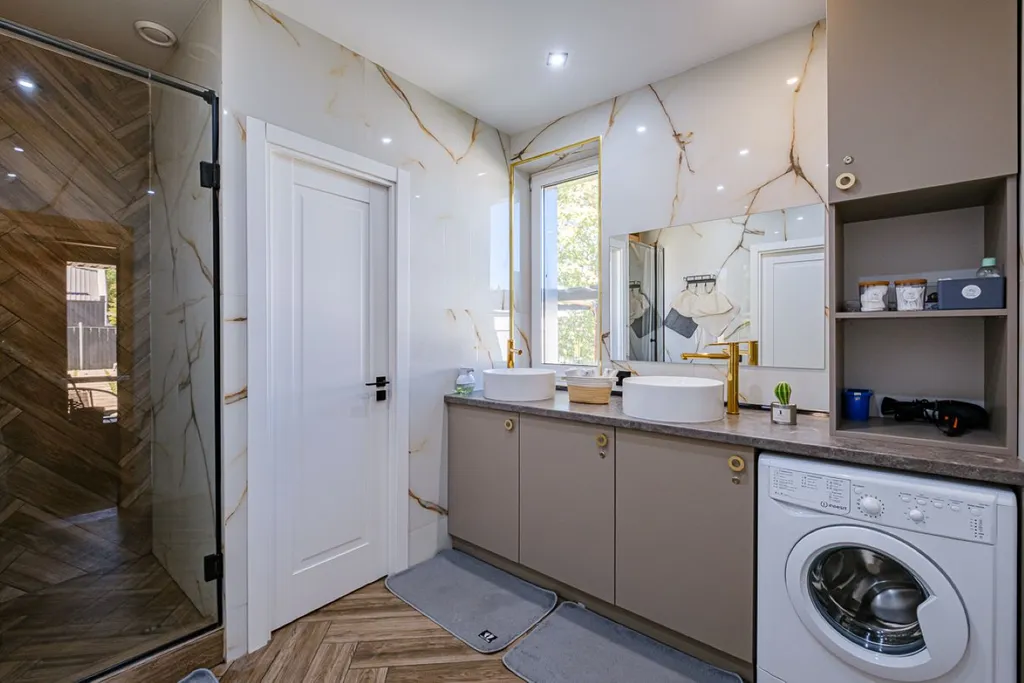 Yeti home дом с горячим бассейном на улице