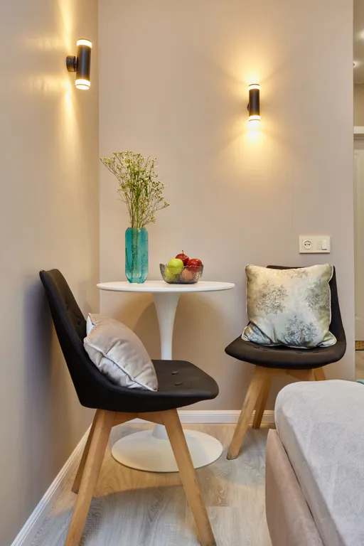 Квартира Квартира Уютная студия Блю — Санкт-Петербург