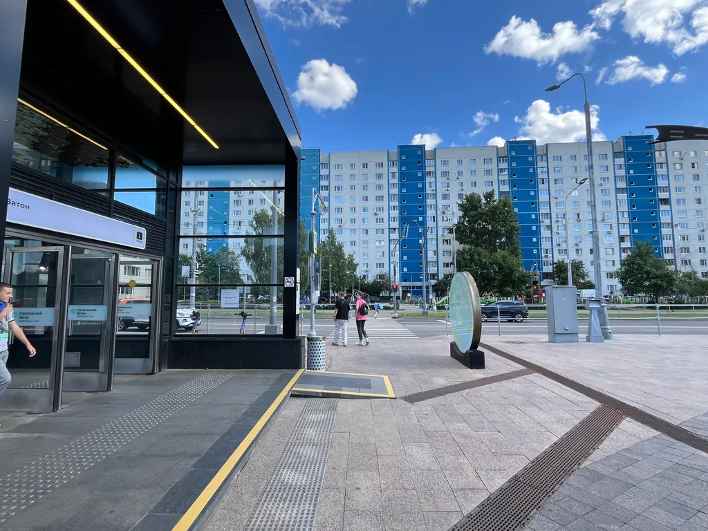 Квартира Квартира у реки, рядом с метро и Островом Мечты — Москва