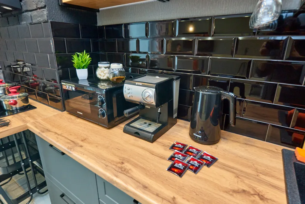 Современная студия в новом доме