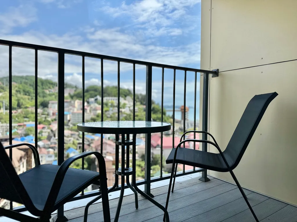 Апартаменты с видом на море и горы для 4 человек