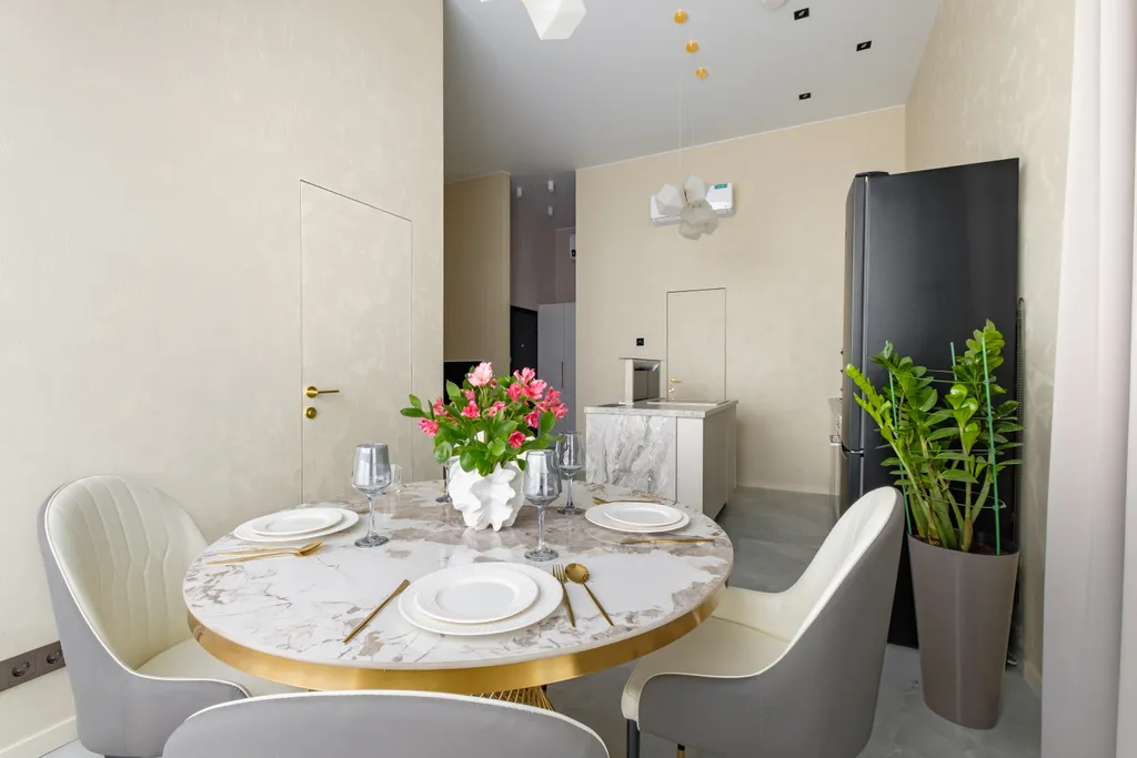 Пентхаус со спальней и ванной king-size