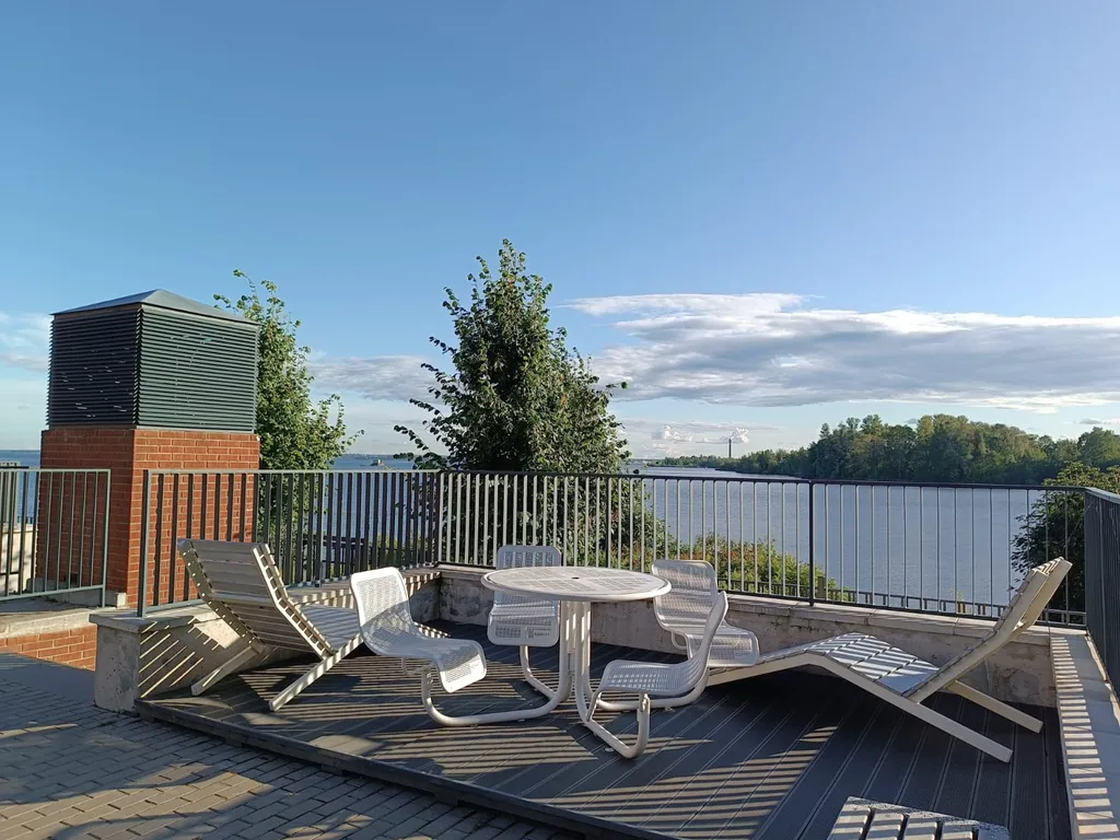 Квартира Квартира Уютная студия на берегу залива — Кронштадт