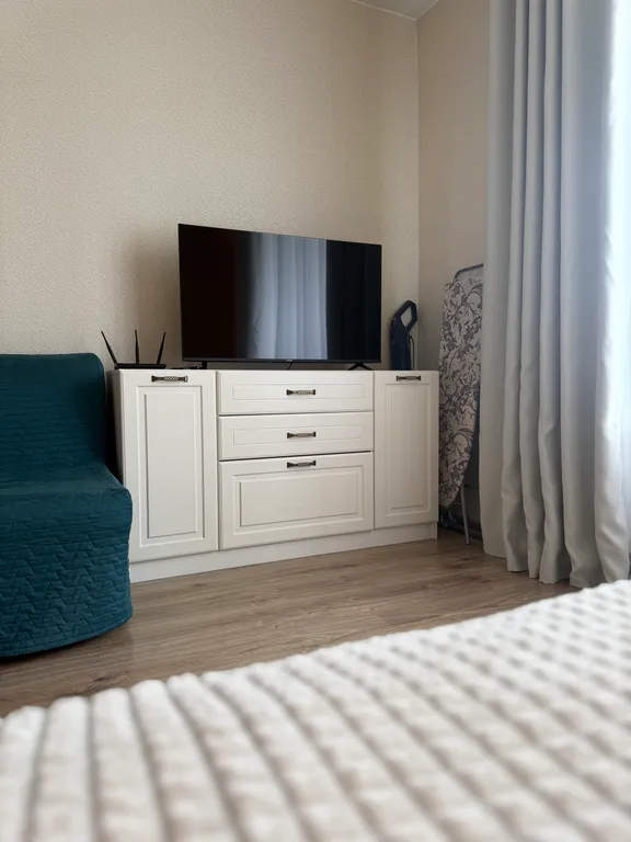 Квартира Квартира Уютная и светлая студия — Янино-1