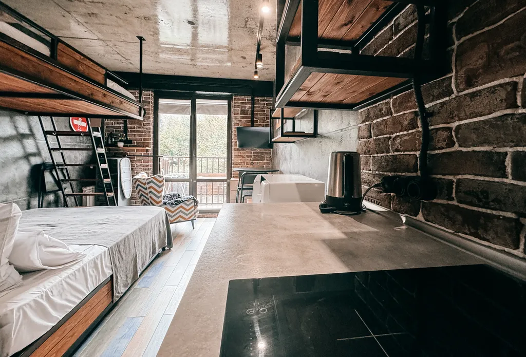 Студия 10 в стиле лофт