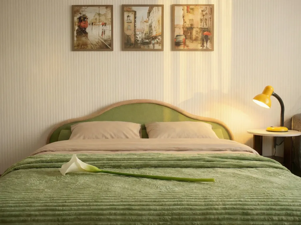 Апартамент с видом на яблоневый сад