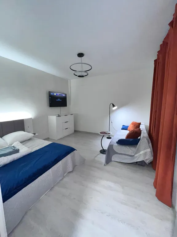 Апартаменты Терра — яркая, современная квартира с высокими потолками