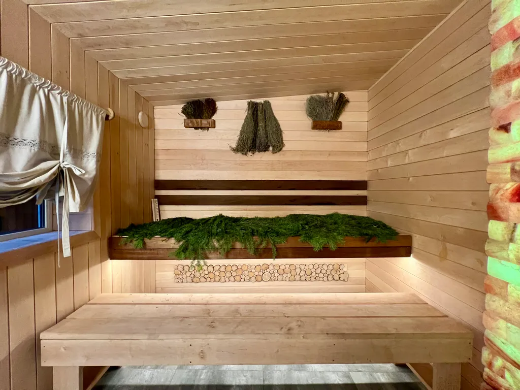 Коттедж Уютный дом Поле с баней на дровах и сибирским чаном — Лопатино