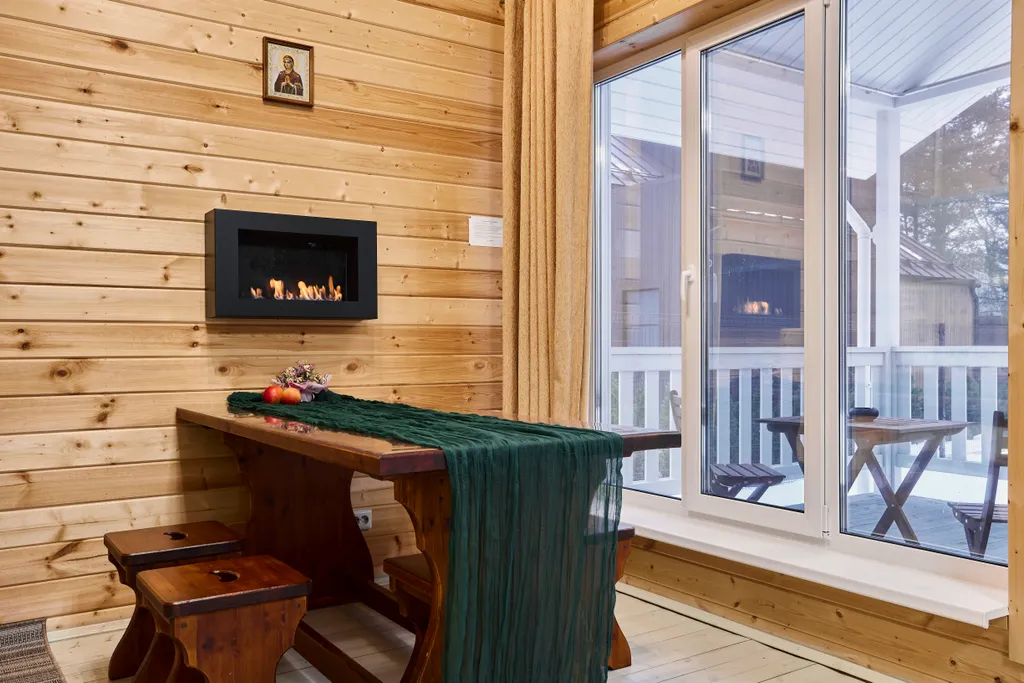 Коттедж Дом с сауной у Залива — Зеленая Роща