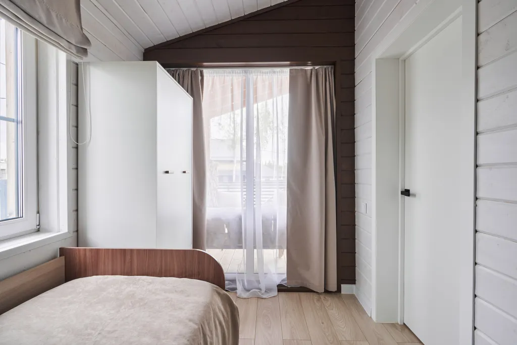 Панорамный дом у озера Сенеж рядом с банным комплексом