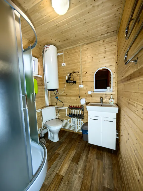 Дом 73m2 — чан, кухня, Wi-Fi