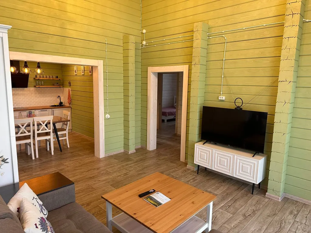 Тёплый коттедж на первой береговой линии