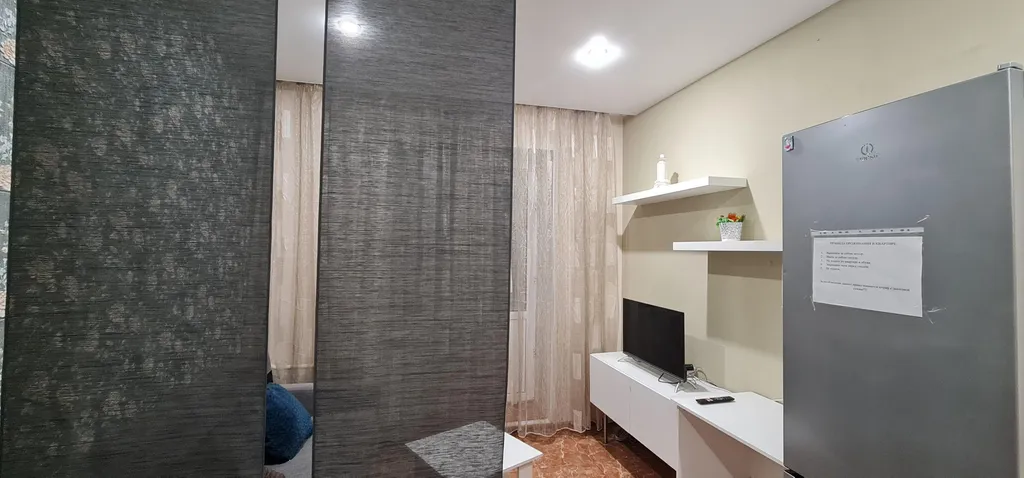 Уютная квартира с кондиционером и отдельной спальней