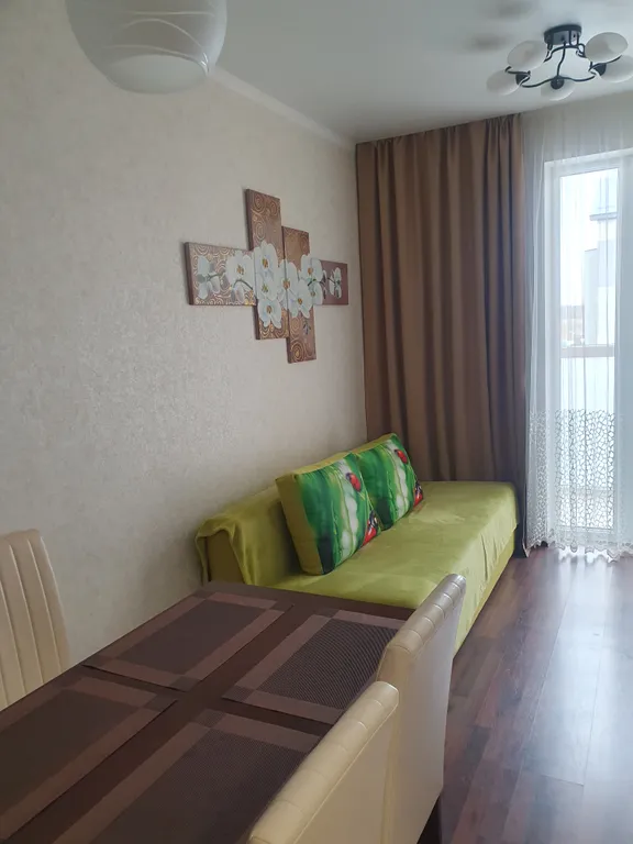 Чистая и уютная однокомнатная квартира недалеко от моря