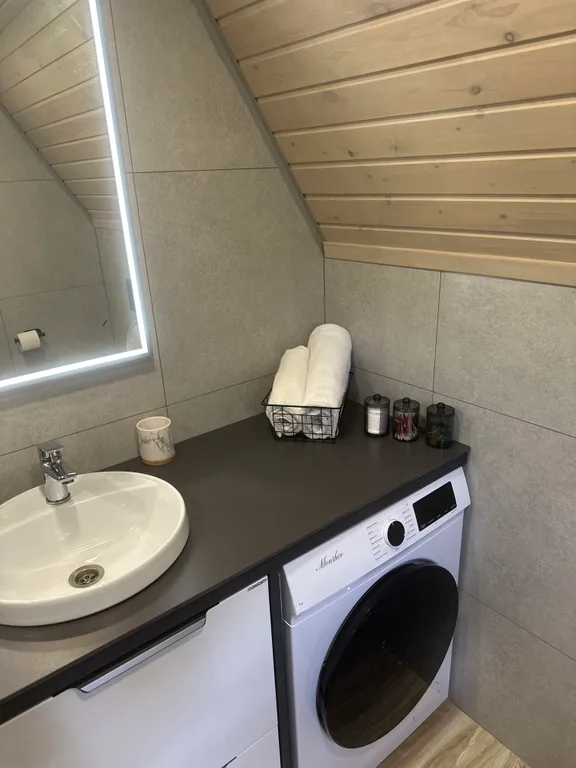 Уютный новый дом А-frame Седьмой берег