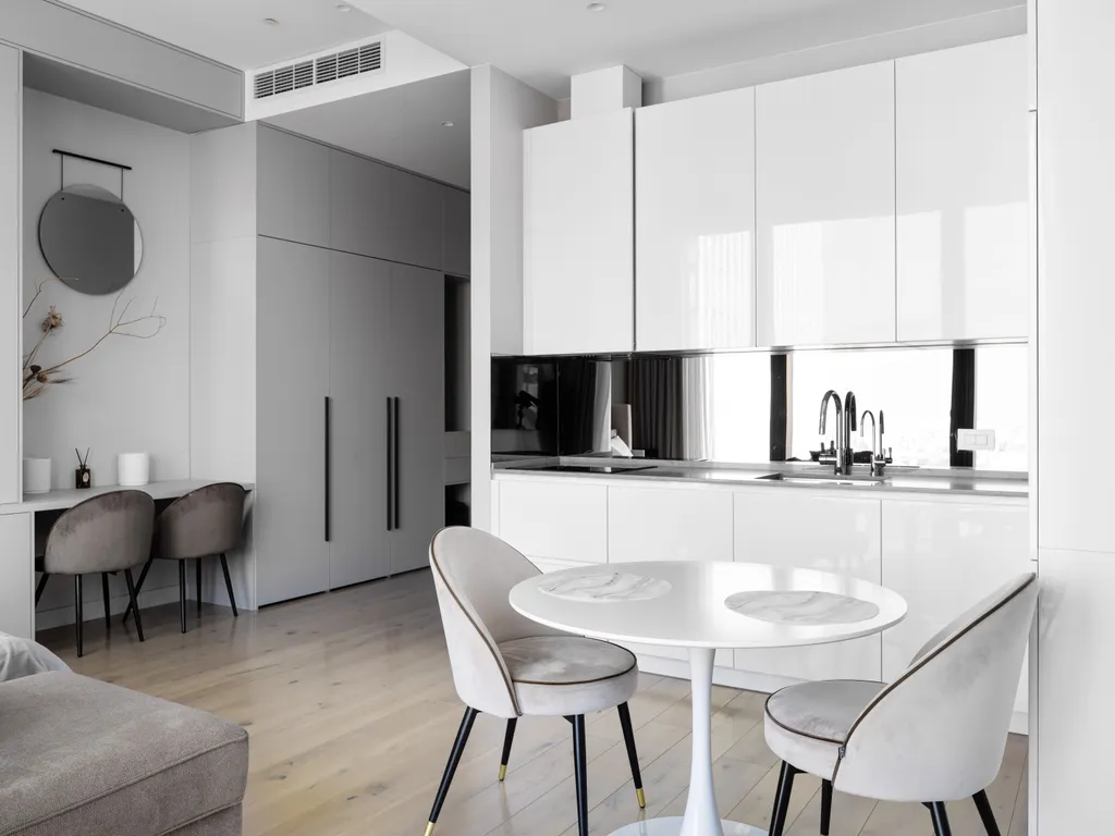 Квартира Квартира Silver Studio — Москва