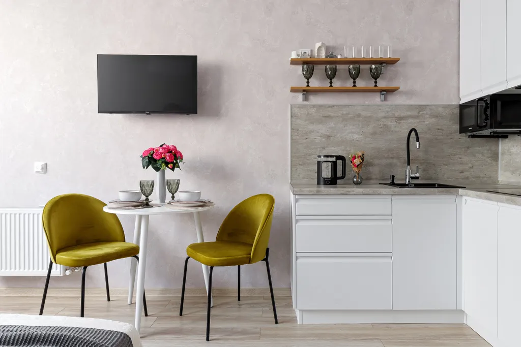 Квартира Квартира Уютная студия в ЖК Краски — Краснодар