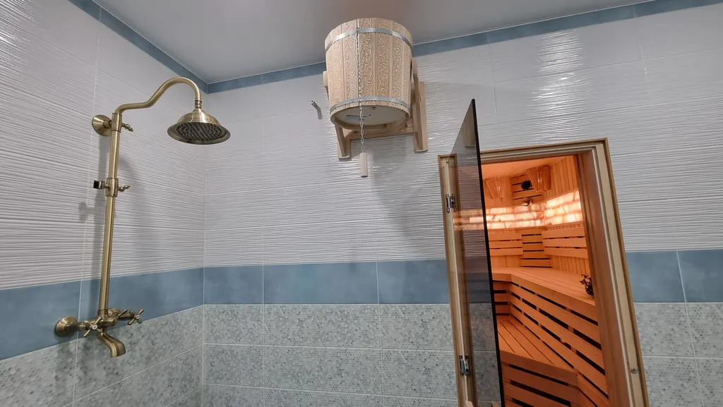 Дом с русской баней, джакузи и уличным чаном