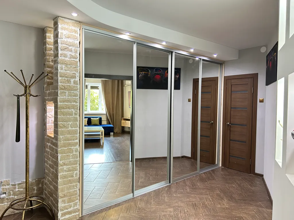 Светлая квартира у леса рядом с Волгой