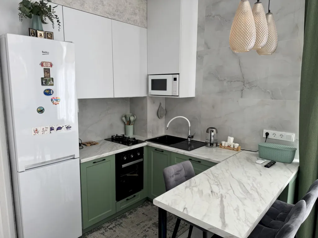 Квартира Квартира у моря с балконом и парковкой - ЖК Черноморский — Геленджик