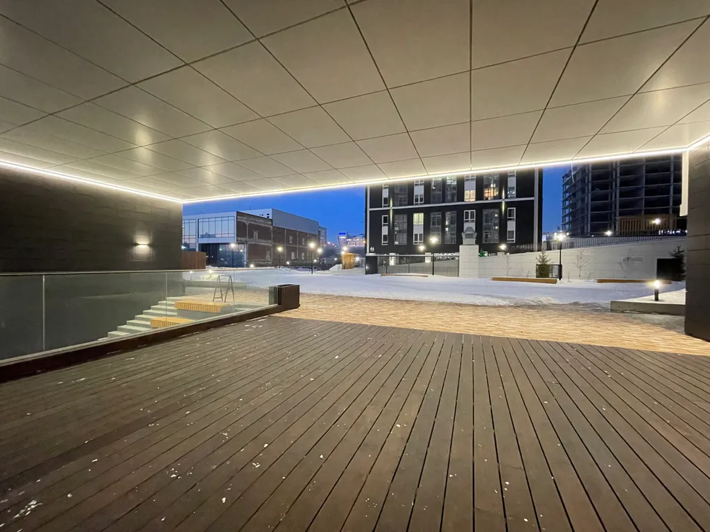 Шикарная студия с террасой и видом на реку